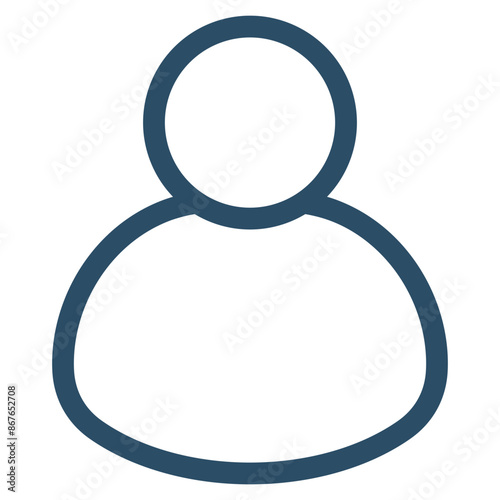 Person Icon Element For Design