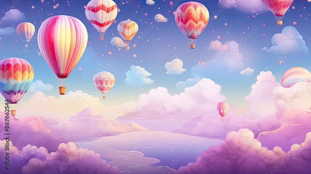 Fototapeta premium air balloons