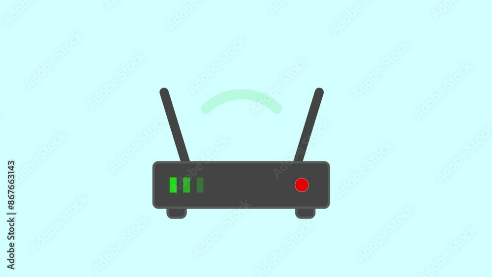 5G Network Communication Animation 4K video 5G Network Communication Animation 4K video