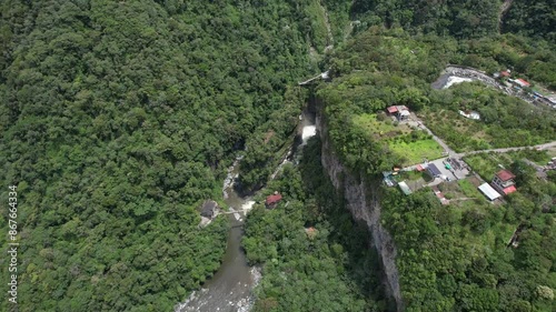 Pailon Del Diablo waterfall, Ecuador