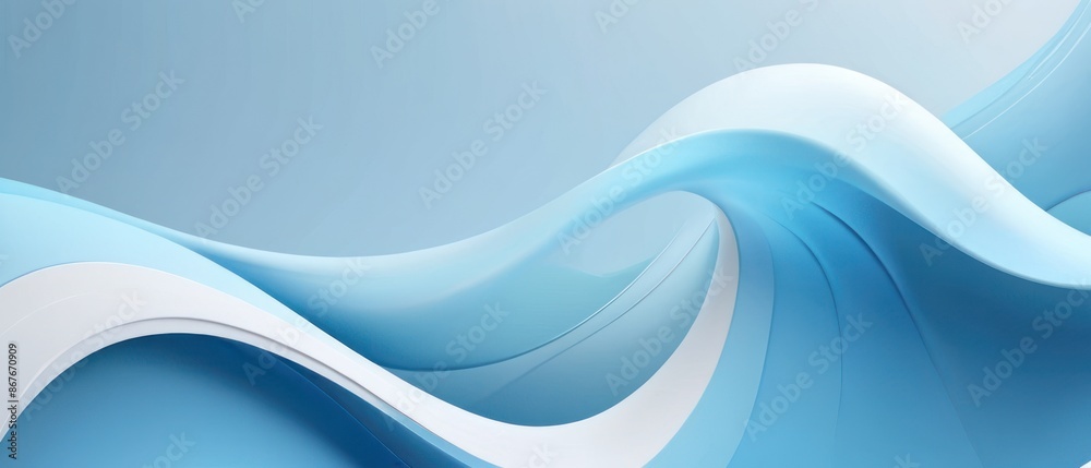 Abstract blue and white wave design with smooth flowing lines and gradient shades. Perfect for modern and minimalist backgrounds. Abstract blue and white wave design with smooth flowing lines and gradient shades. Perfect for modern and minimalist backgrounds.
