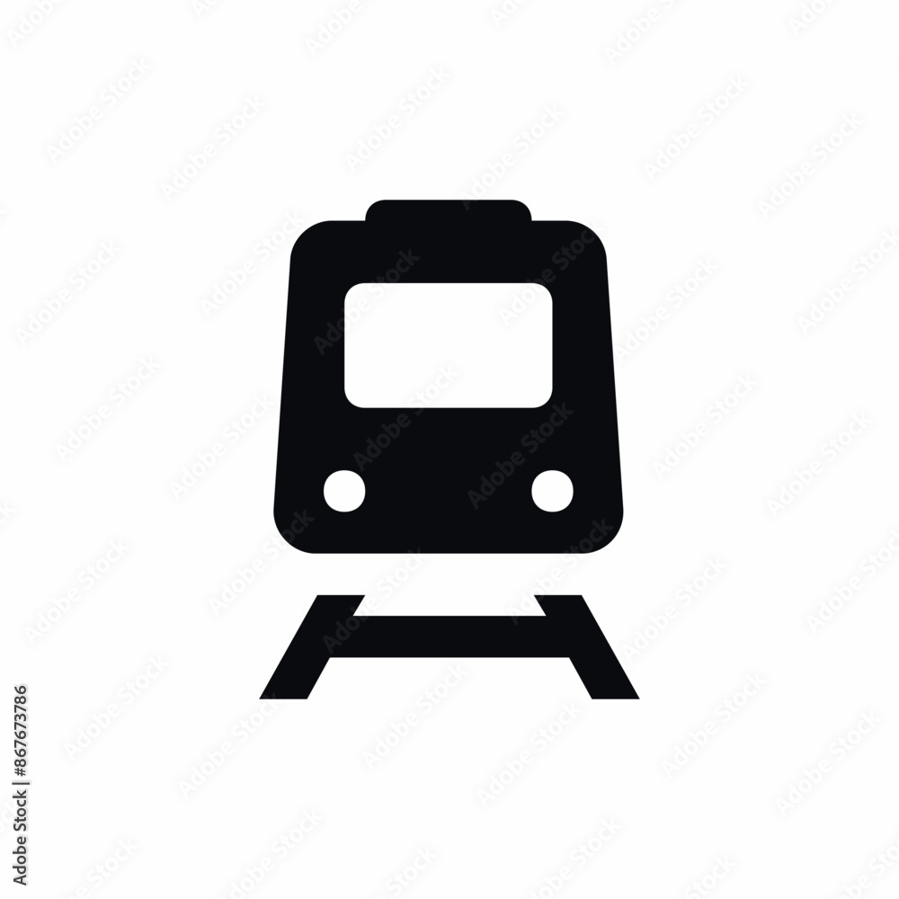 train tram public transportation icon train tram public transportation icon