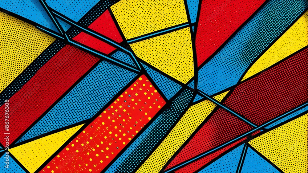 Fototapeta premium A colorful swirl of paint with a rainbow of colors