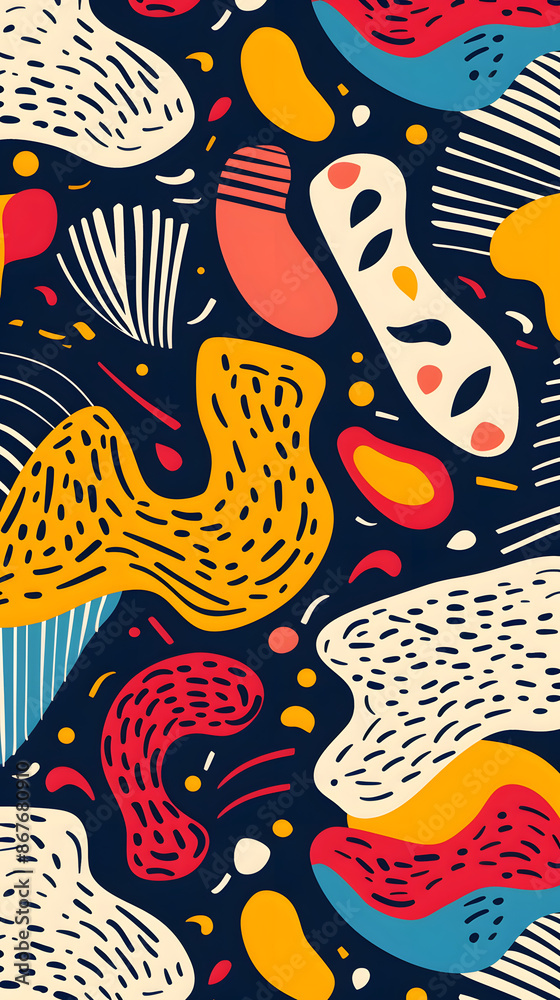 Colorful pop abstract artistic background Colorful pop abstract artistic background