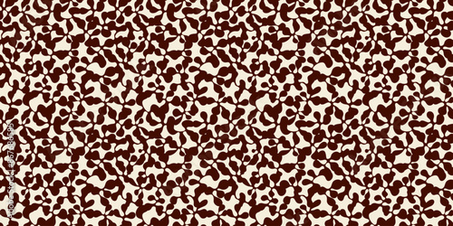 Organic motif, botanical motif background. Seamless pattern.Vector.スタイリッシュな有機的パターン
