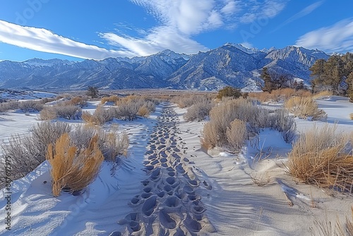 Fototapeta Naklejka Na Ścianę i Meble -  rolling sand dunes professional photography