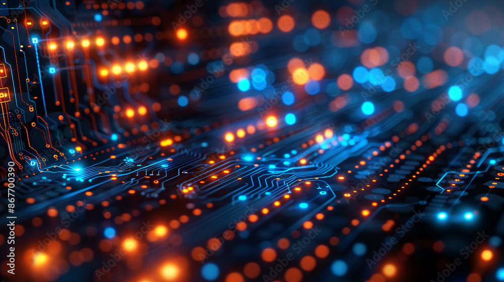 Fototapeta premium masthead background image on cybersecurity theme