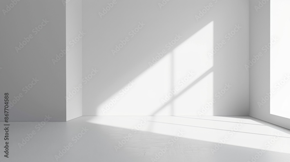 Window light in the room background illustration generated by ai Window light in the room background illustration generated by ai