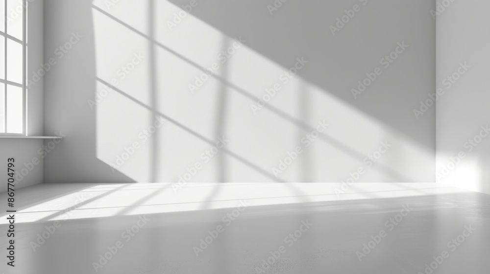 Window light in the room background illustration generated by ai Window light in the room background illustration generated by ai