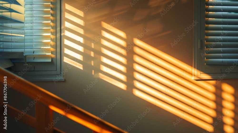 Window light in the room background illustration generated by ai Window light in the room background illustration generated by ai