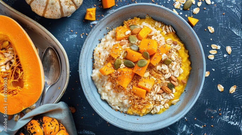 Isolated Pumpkin Porridge Isolated Pumpkin Porridge
