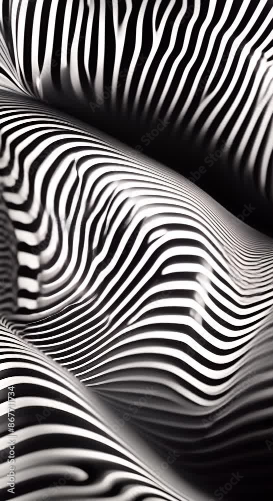Black soft waves on white background Black and white glossy stripes and waves abstract motion background Seamless looping Video animation Abstract effect video movement 4k Black soft waves on white background Black and white glossy stripes and waves abstract motion background Seamless looping Video animation Abstract effect video movement 4k