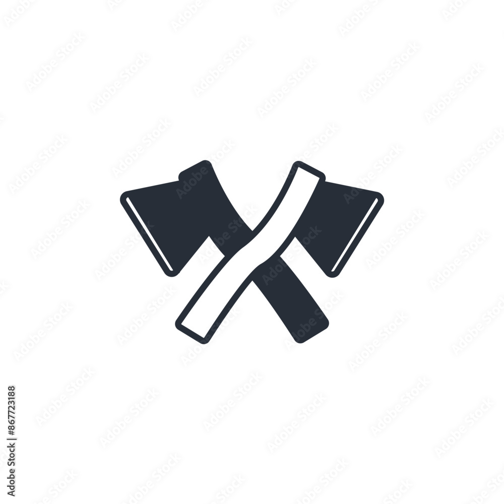 Axe icon. vector.Editable stroke.linear style sign for use web design,logo.Symbol illustration. Axe icon. vector.Editable stroke.linear style sign for use web design,logo.Symbol illustration.