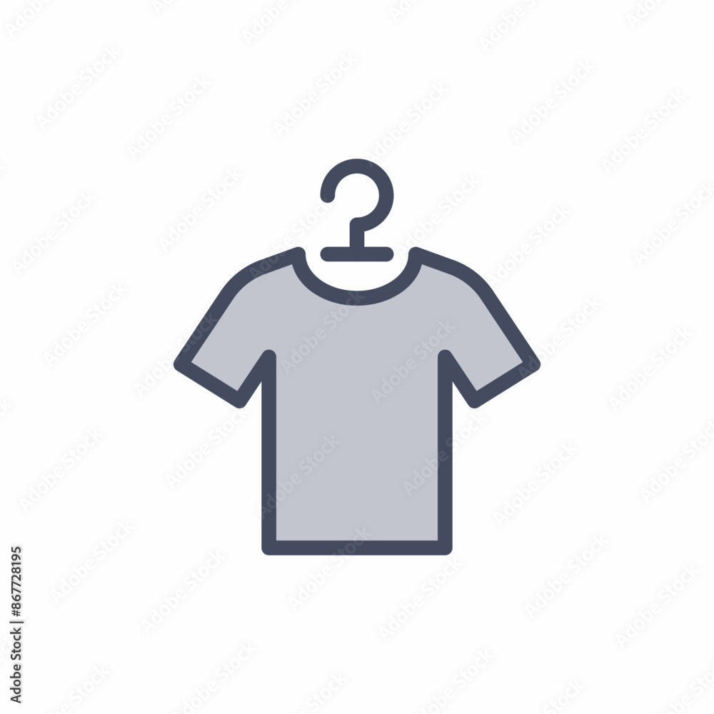 t shirt hanger clothes icon