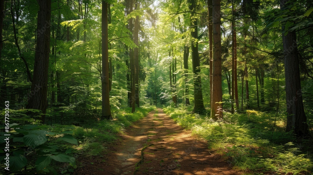 Fototapeta premium Majestic sea cliffs rising from the ocean with waves splashing dramatically against the rocky shore under a cloudy sky