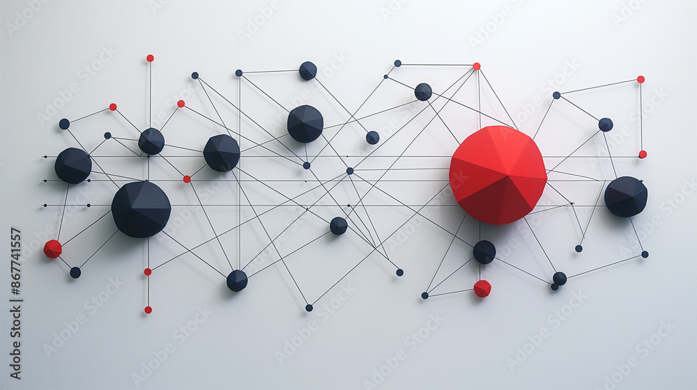 geometric abstract concept as background geometric abstract concept as background