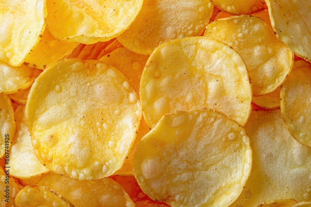 Delicious Potato Chips Cut Out Delicious Potato Chips Cut Out