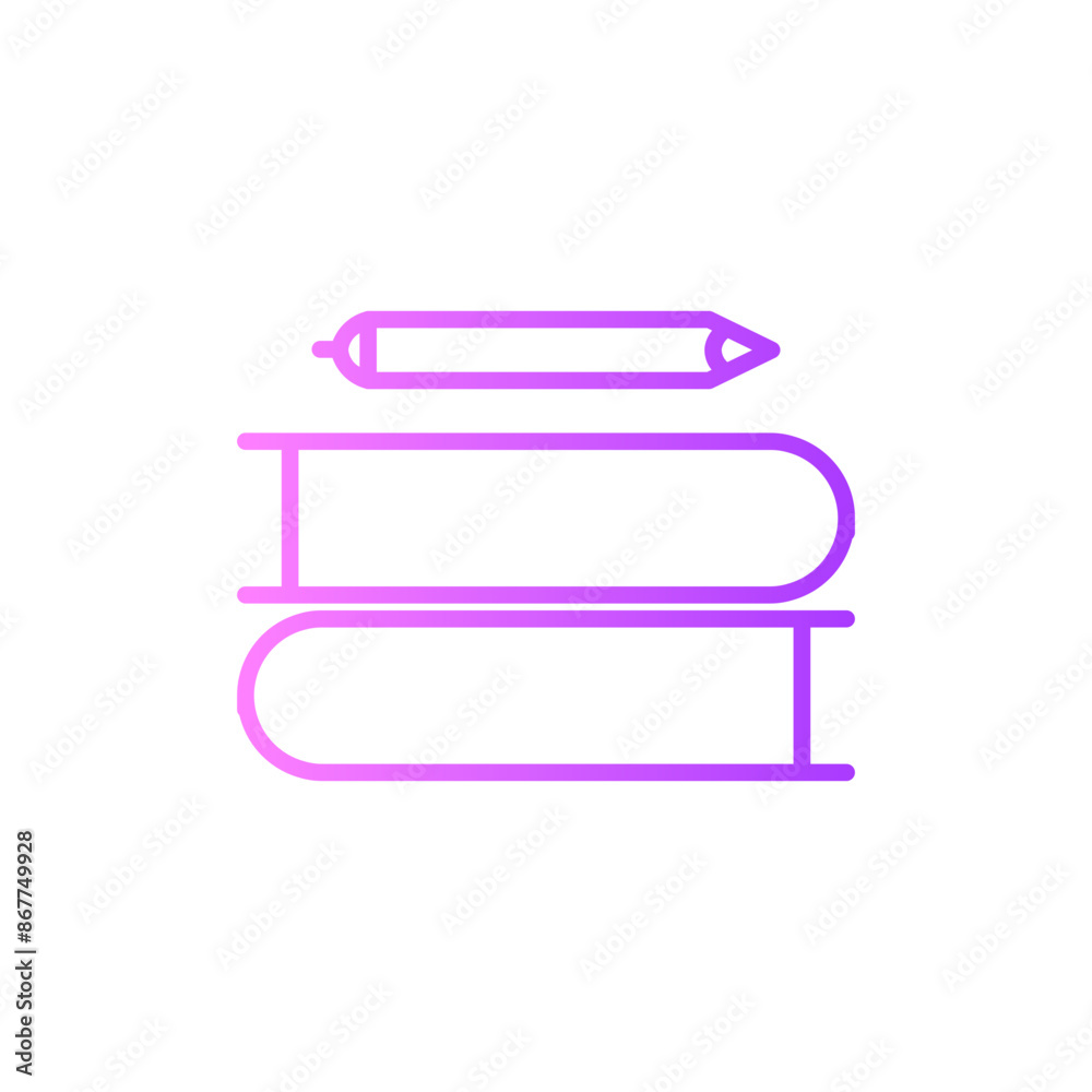 diary gradient icon diary gradient icon