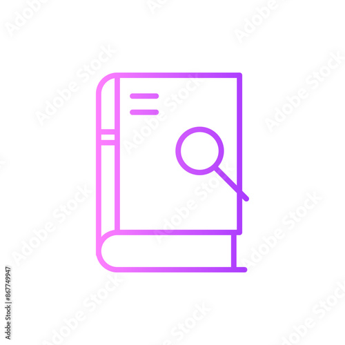 search gradient icon