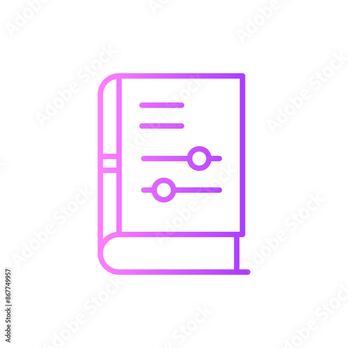 settings gradient icon