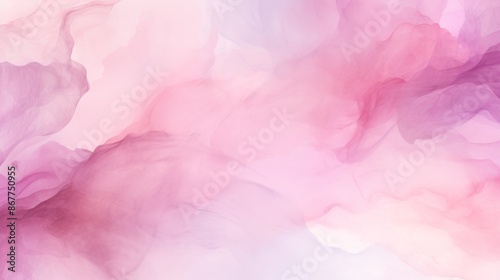 This image displays a soft pastel pink abstract visual with flowing textures and a gentle gradient, creating a harmonious and serene visual effect, perfect for modern decor.