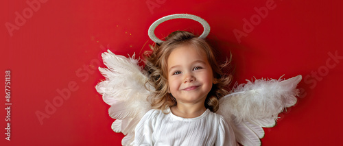 Cute Little Girl Dressed as...
