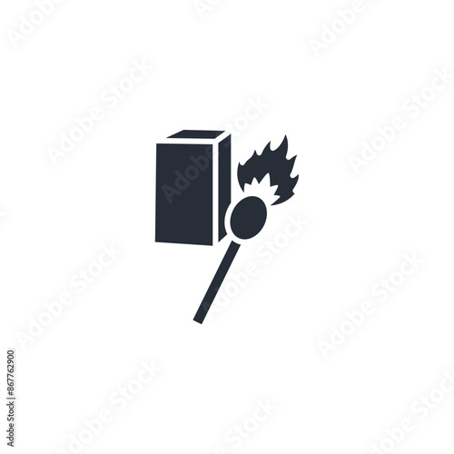 match icon. vector.Editable stroke.linear style sign for use web design,logo.Symbol illustration.