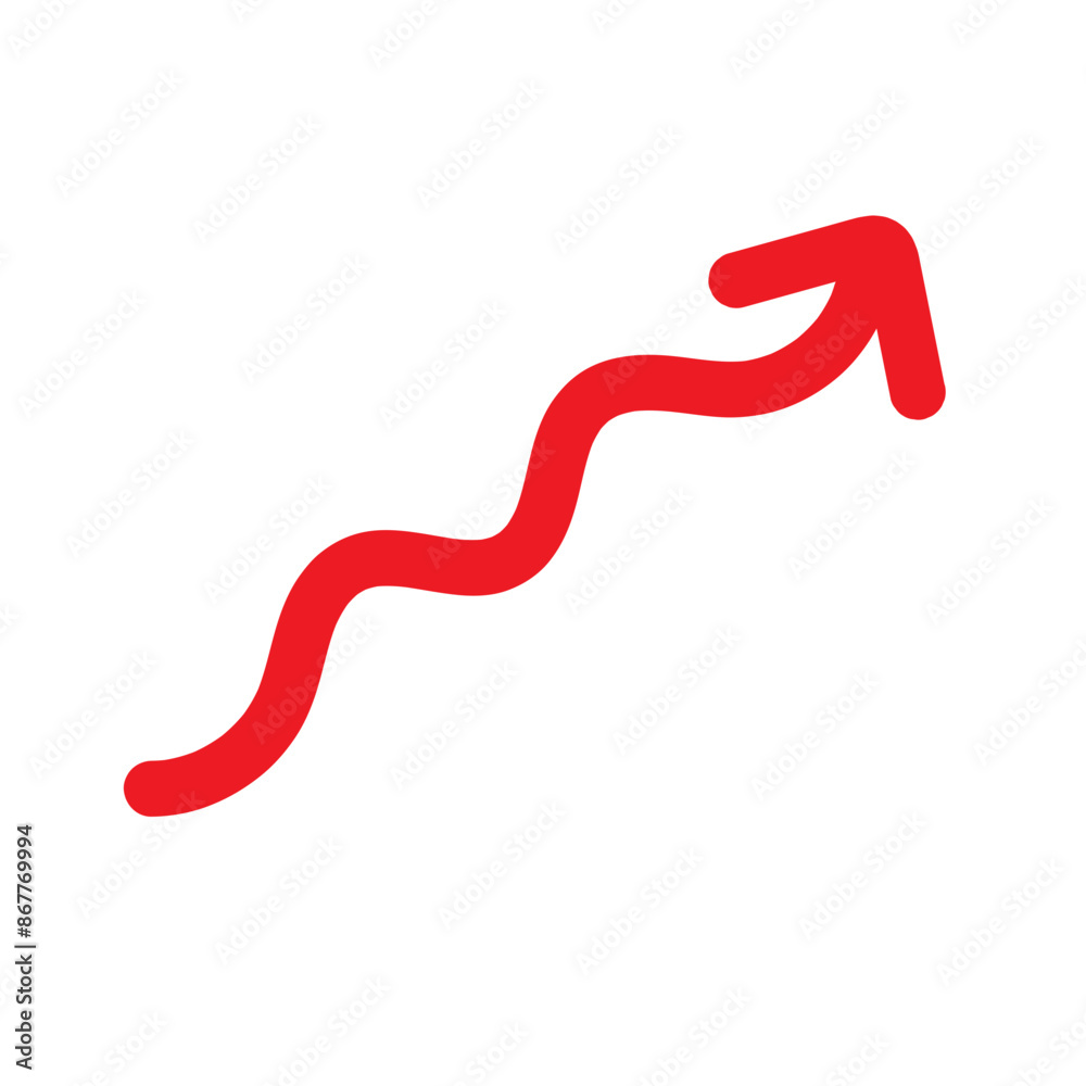 Red Hand drawn arrow icon. Arrow sketch graphic design for education and business use. Red Hand drawn arrow icon. Arrow sketch graphic design for education and business use.