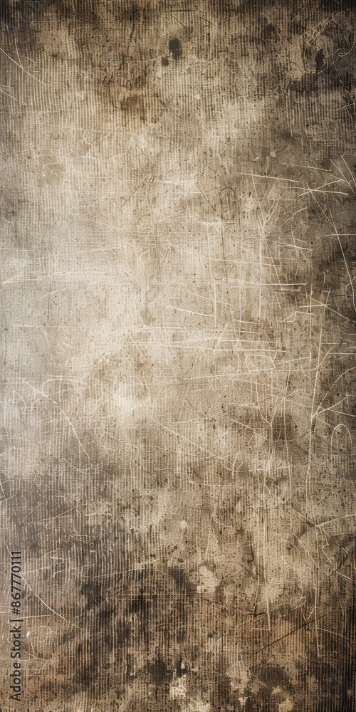 Weathered, grungy textured surface with scratches and faded spots. Suitable for vintage backgrounds, industrial designs, and distressed effects