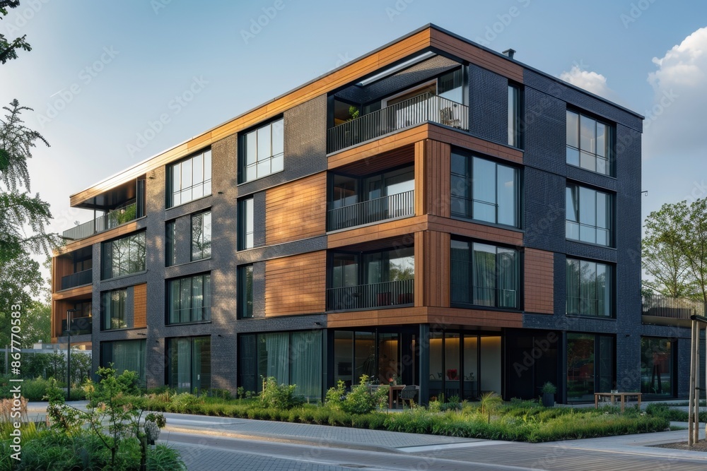 Minimalist insulation foam applied to a building's exterior, providing energy efficiency while maintaining a clean, contemporary appearance. Minimalist insulation foam applied to a building's exterior, providing energy efficiency while maintaining a clean, contemporary appearance.
