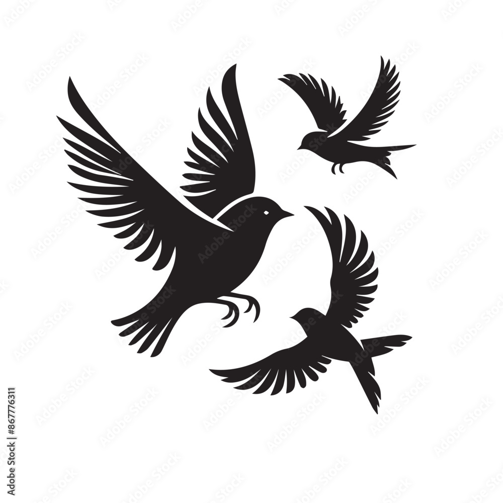 Fototapeta premium dove of peace vector