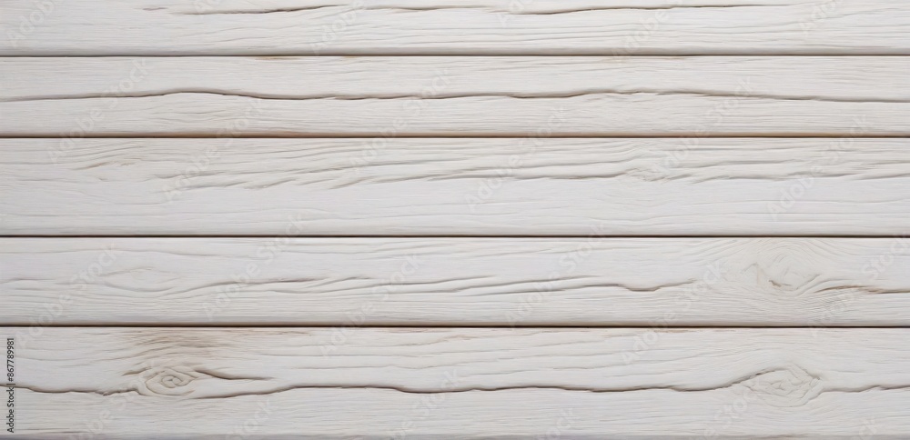 White painted wood planks forming rustic background texture White painted wood planks forming rustic background texture
