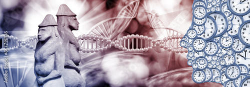 Ancient Guardians of Time and Genetic Legacy