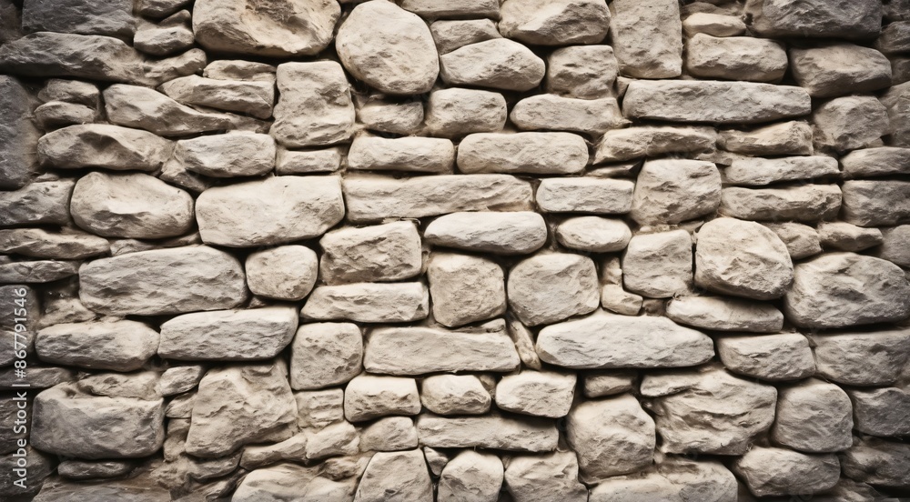 Old stone wall forming a textured background with irregular pattern Old stone wall forming a textured background with irregular pattern