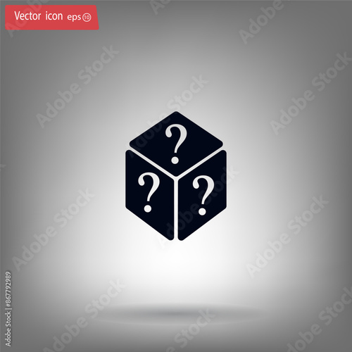 Vector illustration, gray background.