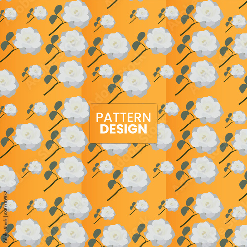 Seamless pattern with geometric pattern vector. Background with oriental decoration in vintage style. Floral and wave pattern. 