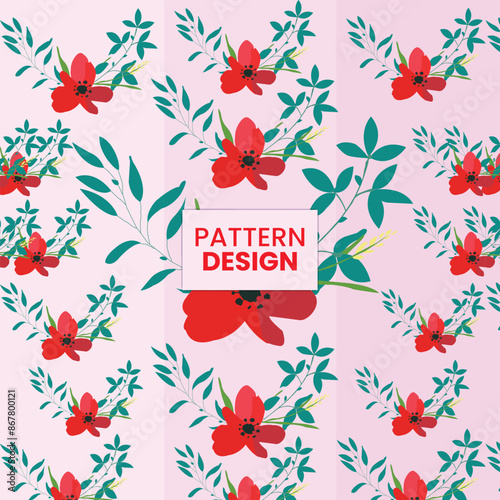 Seamless pattern with geometric pattern vector. Background with oriental decoration in vintage style. Floral and wave pattern. 