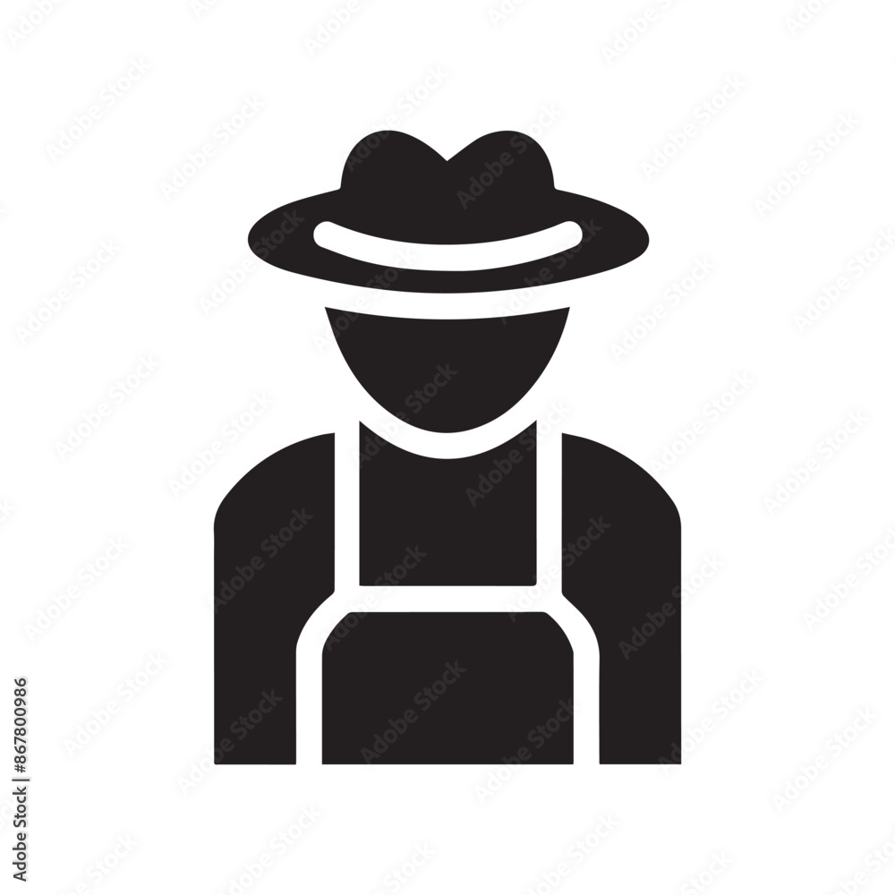farmer icon vector farmer icon vector