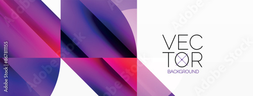 Minimalist marvel - squares and circles unite in harmonious geometry. Muted tones weave serene backdrop where structured tiles form dance of timeless elegance, epitomizing modern simplicity