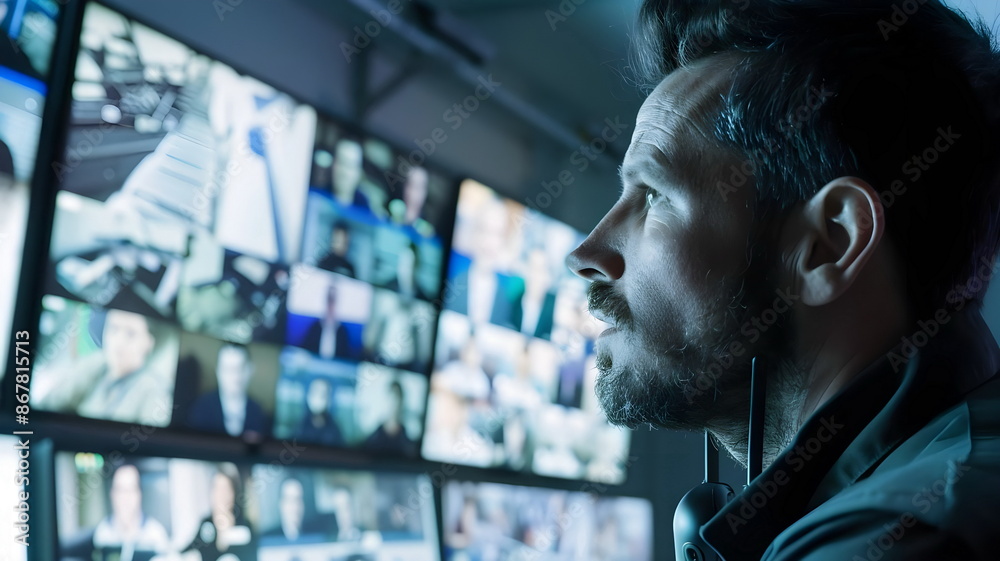 Security Surveillance Monitoring Control Room Operator Screens Security Surveillance Monitoring Control Room Operator Screens