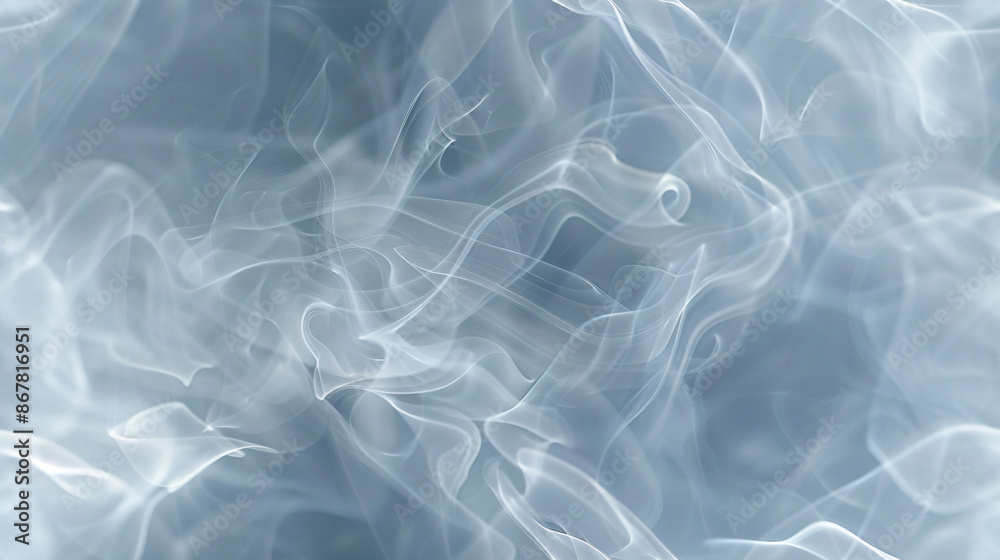 Swirling abstract smoke shapes on a gray backdrop Swirling abstract smoke shapes on a gray backdrop