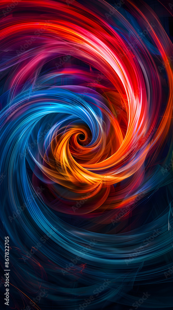 Psychedelic Swirl of Colors - Conceptual Representation of Ecstasy Drug Effects Psychedelic Swirl of Colors - Conceptual Representation of Ecstasy Drug Effects