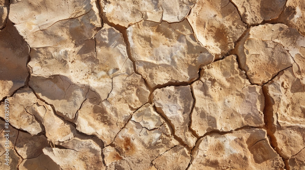 Texture of dehydrated ground as background Texture of dehydrated ground as background