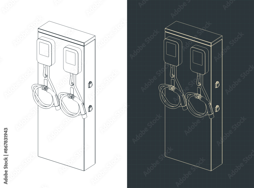 EV Charger blueprints