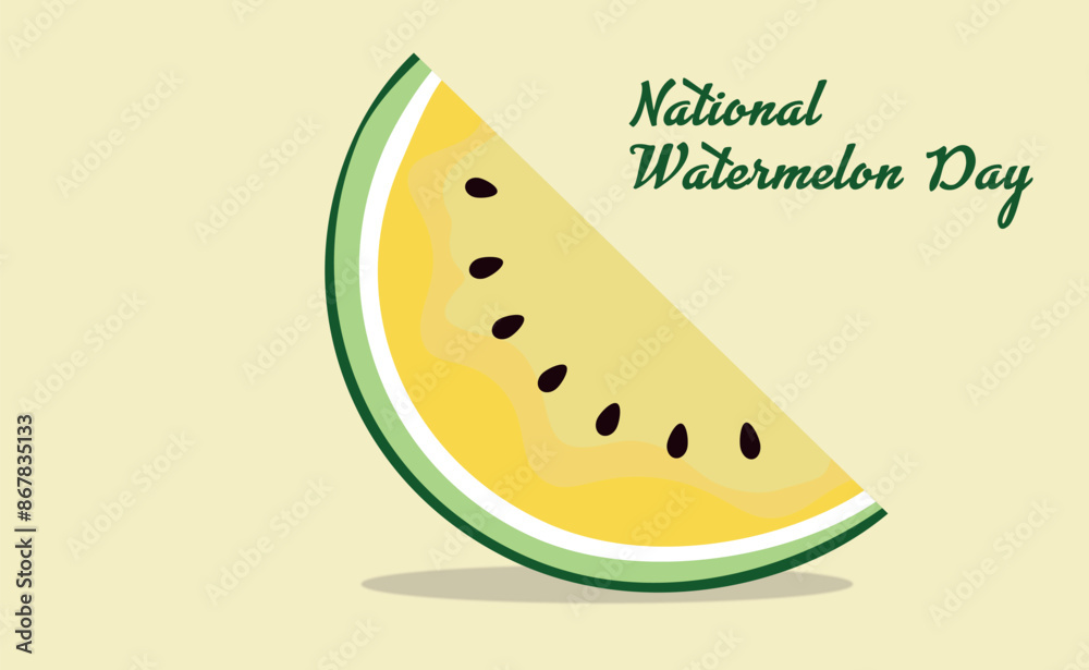 Yellow watermelon. Design of advertising banners. Design of vector illustrations, posters, promotional materials. Yellow watermelon. Design of advertising banners. Design of vector illustrations, posters, promotional materials.