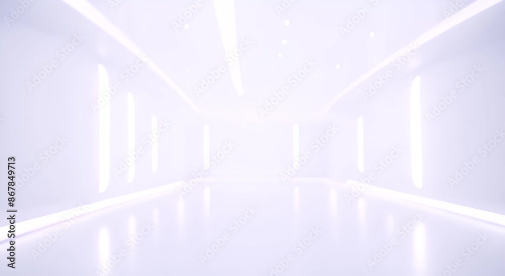White background room light abstract space techno seamless looping overlay virtual video animation background 4k White background room light abstract space techno seamless looping overlay virtual video animation background 4k