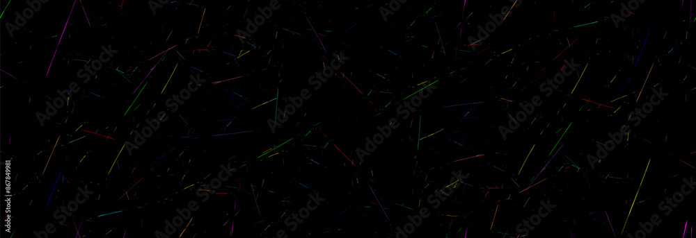 Colorful bright strokes on a black background. Seamless pattern. Colorful bright strokes on a black background. Seamless pattern.