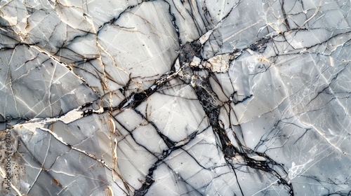 A detailed close-up of marble veining