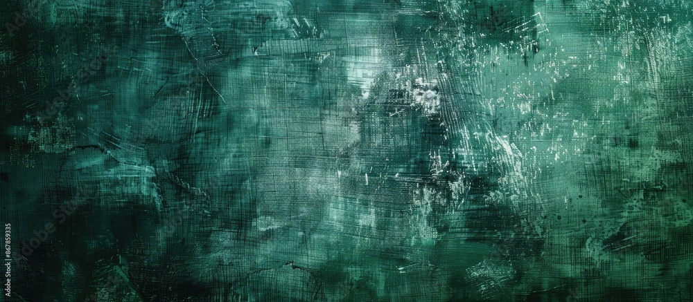 Grungy dark green canvas background or texture Grungy dark green canvas background or texture