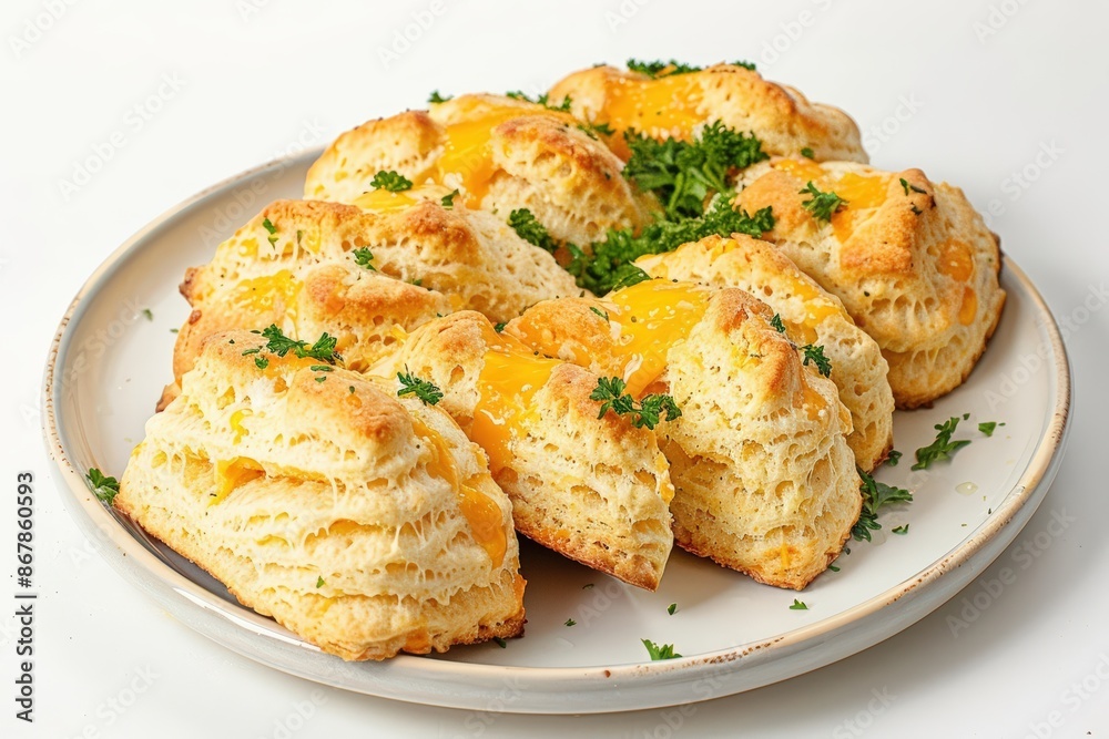 Divine Cheddar Biscuits on White Linen Divine Cheddar Biscuits on White Linen